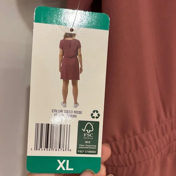 32 Degrees Cool Dusty Rose Sporty Dress XXL - Picture 7 of 7